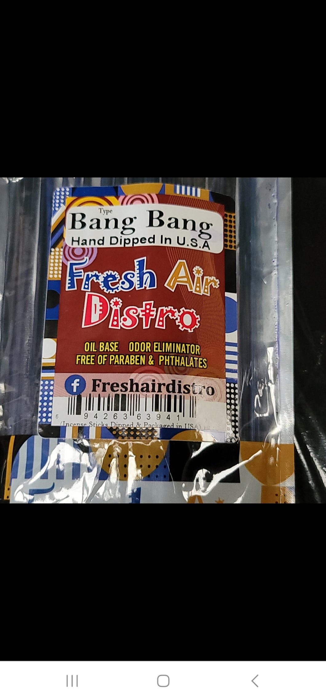 BANG BANG SCENTED INCENSE STICKS